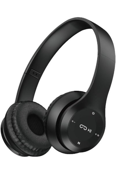 Golden Plus Over-Ear Bluetooth Headphones, High-Quality Sound, Comfortable Fi...