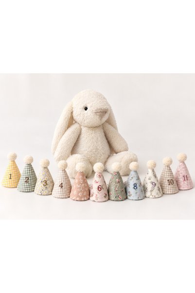 Minia Rabbit-Themed, Custom-Designed, Handcrafted Numbered Baby & Kids Party ...