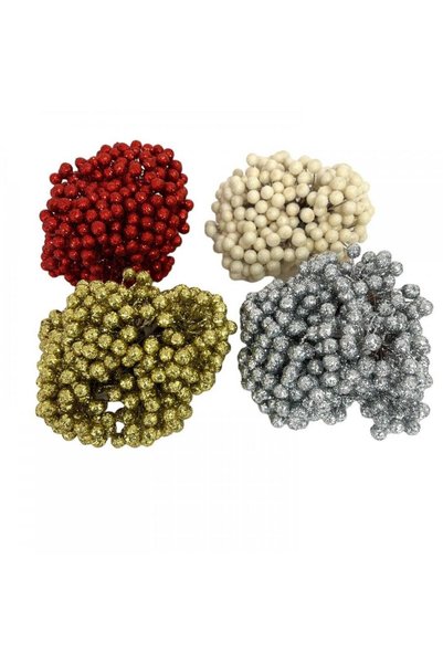 OEM Christmas Ornaments Balls 400/Set Red