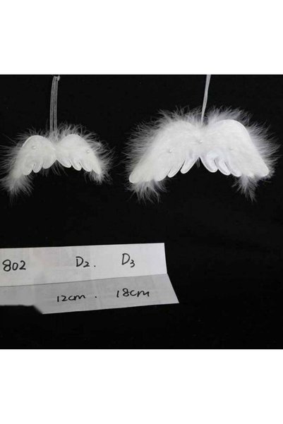 OEM Aripi de inger decorative 12 cm 12/set
