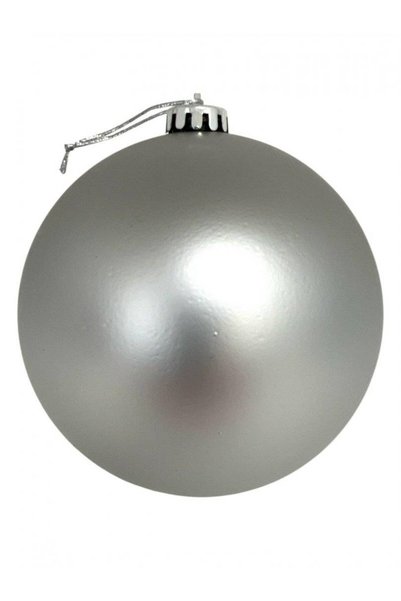 OEM Christmas Tree Baubles 20 Cm Matte Silver