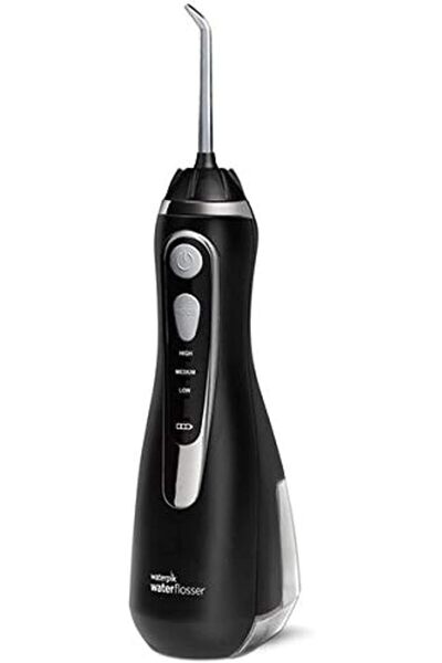 Waterpik جهاز تنظيف الأسنان بالماء اللاسلكي، قابل للشحن، محمول، للاستخدام في ...