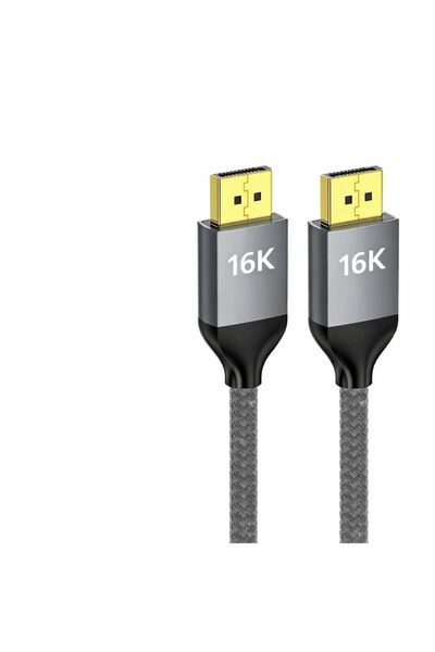 Generic DisplayPort 2.1 Cable 80Gbps, 16K 60Hz, 8K 144Hz, 4K 240Hz, HDR, Nylo...