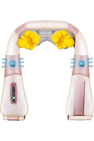 GENERAL GLWANJG Shiatsu Back Neck and Shoulder Massager with Heat - Deep Tiss...