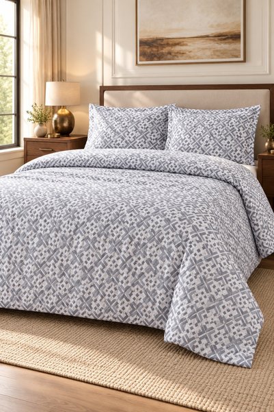 RALEX PUCIOASA Lenjerie creponată Crep68, king size
