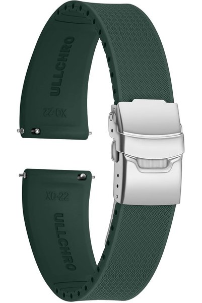 GENERAL Silicone Watch Band Quick Release Strap FKM Waterproof Watch Bands fo...