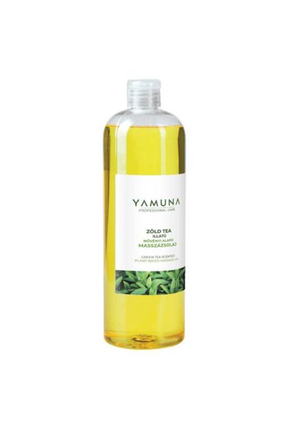 Yamuna Ulei de Masaj cu Ceai Verde - Green Tea Scented Plant-Based Massage Oi...