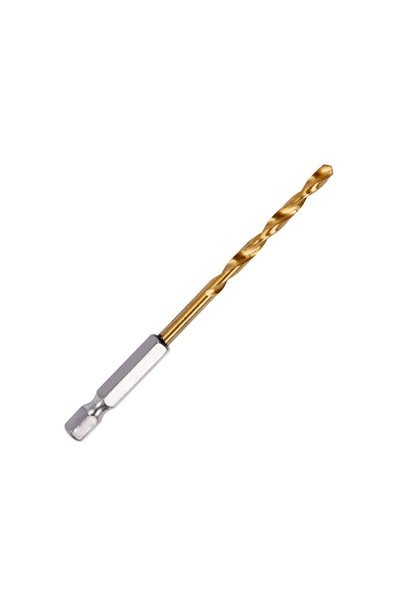 yato Metal drill bit YT44757 HSS-TiN 4 mm with hexagonal shank, 1 pc.