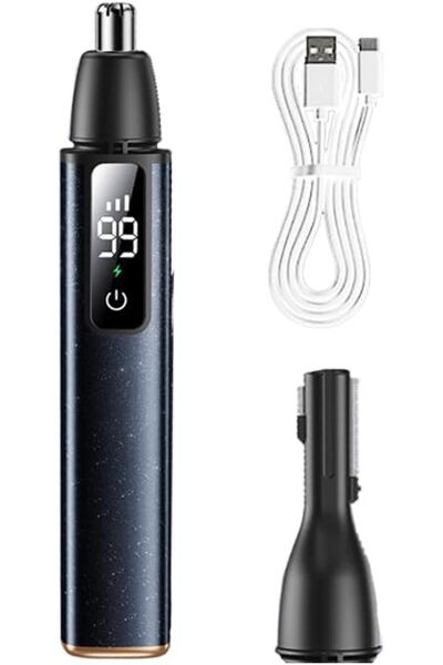 Generic Electric Ear Nose Hair Trimmer ReСһаrɡеable Туρе-С Fast Сһаrɡiпɡ Port...
