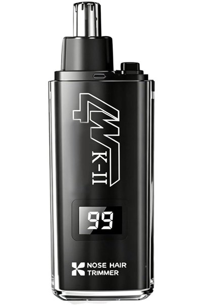 Generic Nose And Ear Hair Trimmer LED Digital Display Washable Grooming Tool