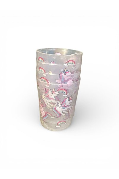 AMSCAN Reusable Unicorn Party Cup – 230 ml, Plastic, For Kids' Parties