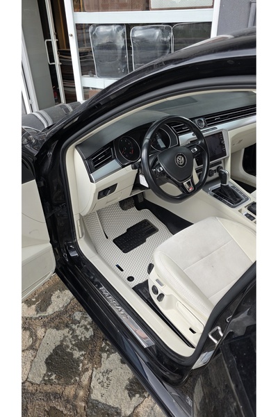 Genel Markalar VW Passat B8 2015-2024 Araçlar için Eva Paspas 5 Adet Premium ...