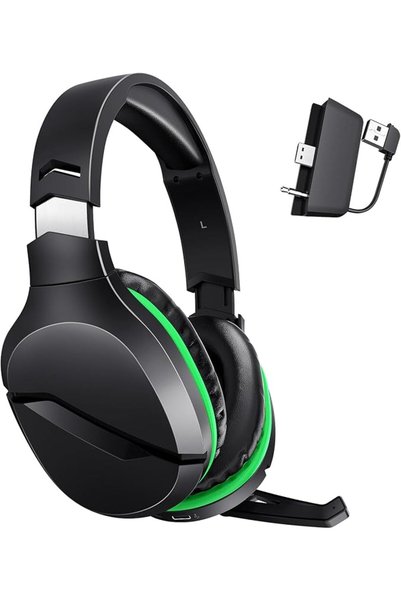 WolfLawS سماعة رأس لاسلكية للألعاب مع ميكروفون لجهاز Xbox Series X | إس إكس ب...