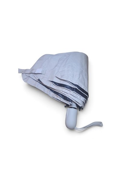 Marlux Umbrelă de damă bej, complet automată, de dimensiunea unei gheată mini...