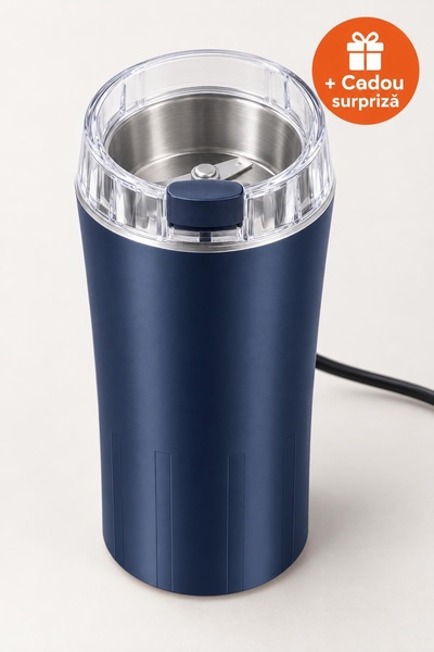 OferteTop Râșniță Electrică pentru Cafea și Condimente, Lame din Inox, Bol 25...