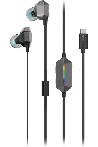 LENOVO HALI سماعات أذن لينوفو ليجون RGB للألعاب مع منفذ USB-C، طراز E510-7.1،...