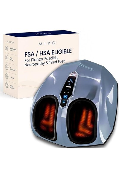 Miko Foot Massager Machine with Deep-Kneading, Compression, Shiatsu, and Heat...