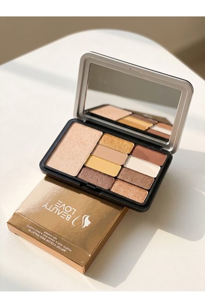 Generic Brand باليت مكياج احترافي متكامل - بيوتي لوف (Beauty Love Artist Colo...