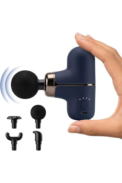 Rika Mini Massage Gun, Deep Tissue Percussion Massager, Ultra-Quiet Portable ...