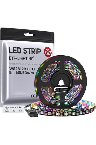BTF Lighting BTF-LIGHTING WS2812B ECO RGB Alloy Wires 5050SMD Individual Addr...