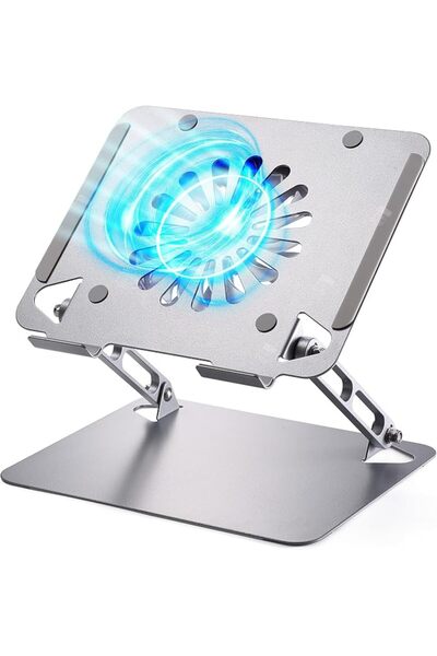 SOUNDANCE Laptop Cooling Pad with Upgrade Low-Noise Fan and 3.0 USB Hubs, Ven...