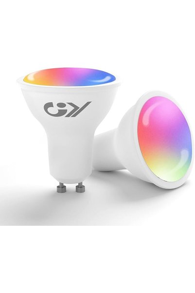 GYGOT مصباح ذكي GY Alexa، مصباح LED MR16، متوافق مع Alexa/Google Home، يعمل ب...