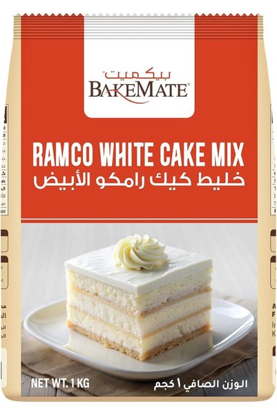 BakeMate رامكو، خليط كيك الفانيليا، 1 كجم
