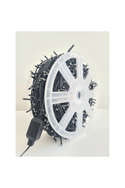 OEM Instalație de Crăciun 100 m, 1000 LED-uri, liniară, alb rece, FLASH, ghir...