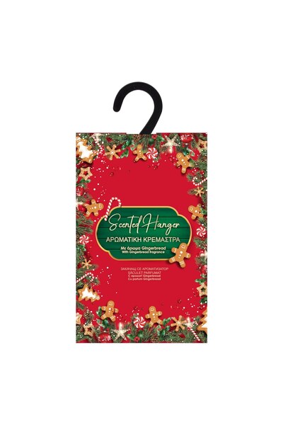 DD SHOP Odorizant cu umeraș pentru dulap, aromă turtă dulce, ambalaj roșu, 38...