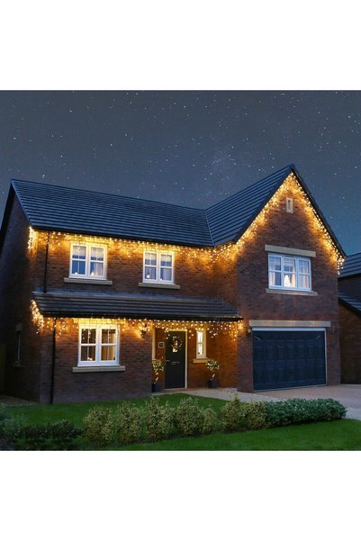 Vivendo ® Christmas Installation, Outdoor, Thick Wire 5.5x0.7m, 120 LEDs, Une...