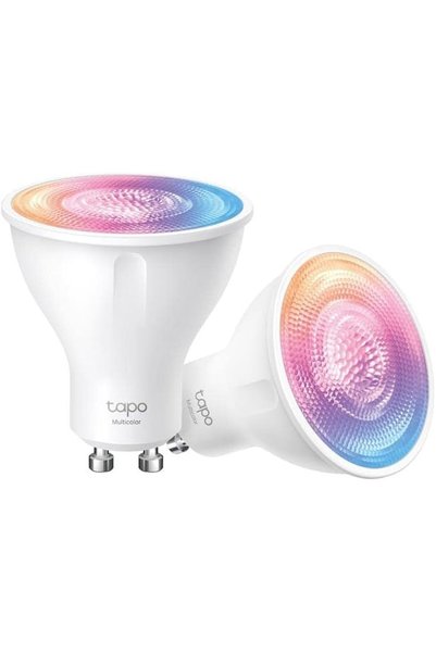 tapo مصابيح LED ذكية GU10، مصابيح LED متعددة الألوان تعمل بتقنية الواي فاي، ق...