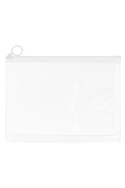 DD SHOP Portfard Transparent cu Fermoar 23x17cm