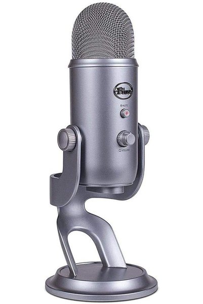 Logitech for Creators ميكروفون USB من نوع "بلو ييتي" لأجهزة الكمبيوتر الشخصي ...