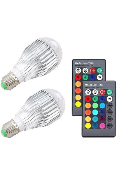 Other 10W RGB Color Changing Bulb Remote Control for Decor Party Concert Bar ...
