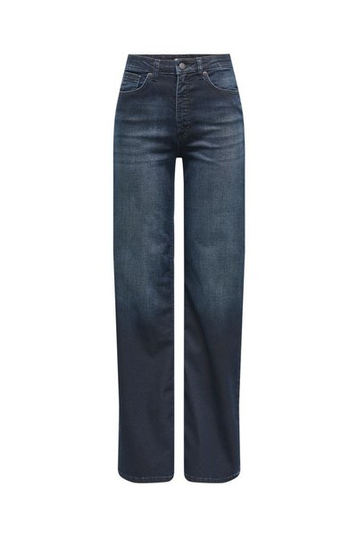 ONLY Women's Navy Blue Onljuıcy Hw Wide Leg Coat Dnm Rea921 Bf Jean.