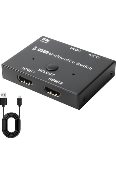 Leikurvo محول HDMI 2.1 فائق الدقة 8K عالي السرعة 40 جيجابت في الثانية، محول ا...