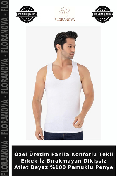 Generic Brand Custom-Made Comfortable Single-Layer Men's Seamless Undershirt,...