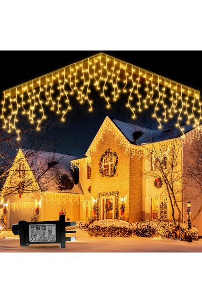 OEM LED curtain garland Corenia QRE-5049446, 30 m, 1200 LED, 144 strands (30/...