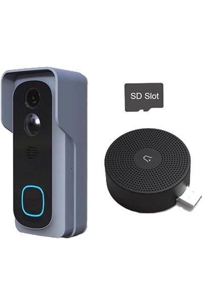 GENERAL Doorbell,WiFi Doorbell Camera Waterproof 1080P HD Video Door Bell Mot...