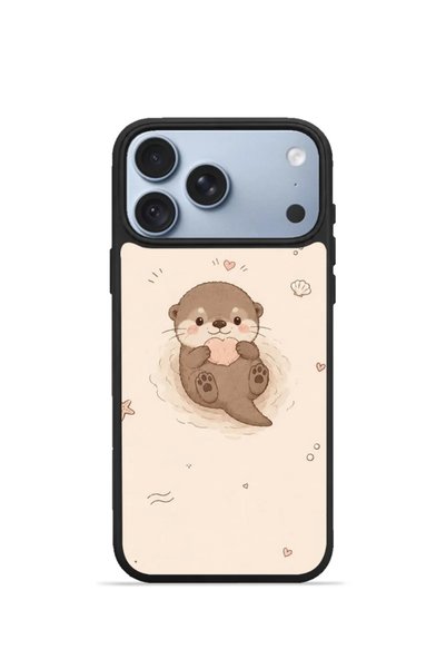 PiyasaSepeti غطاء هاتف iPhone 18 Pro Vorian Black Hole، لون كريمي، بتصميم صغي...
