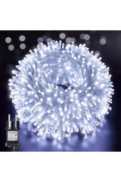 OEM Corenia QRE-5160405 Ghirlandă LED, 2000 LED-uri, 50 m, lumină albă rece, ...