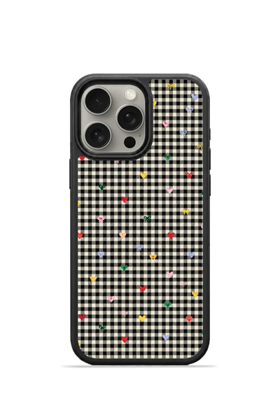 PiyasaSepeti غطاء هاتف iPhone 15 Pro Max من Vorian، تصميم "الثقب الأسود"، بال...