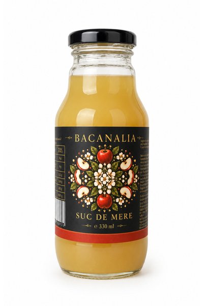 Bacanalia Suc de mere 330 ml