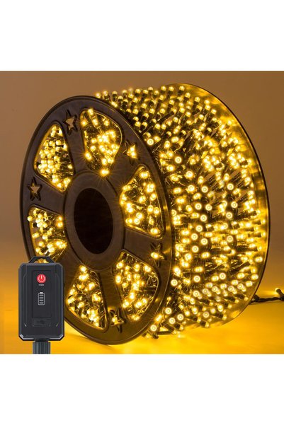 OEM Instalație lumini de Crăciun Corenia QRE-5160395, 50 m, 1000 LED, fir de ...