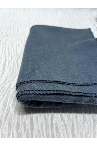 Yiğit Kumaş Thessaloniki Fabric, Lightly Brushed, Piece 80X170 cm - Indigo