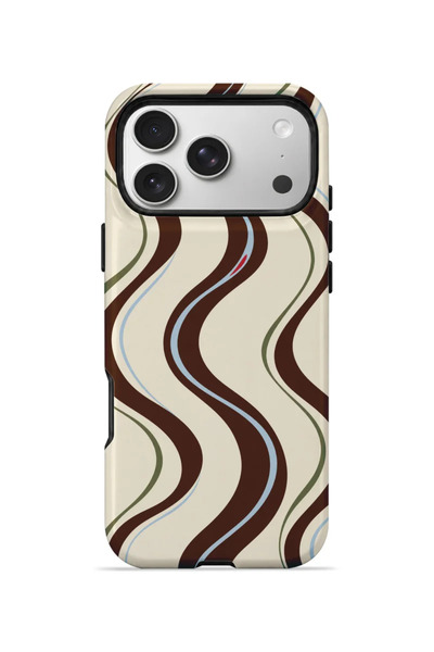 PiyasaSepeti غطاء هاتف iPhone 17 Pro Vorian ذو طبقتين بتصميم "Outside the Lin...