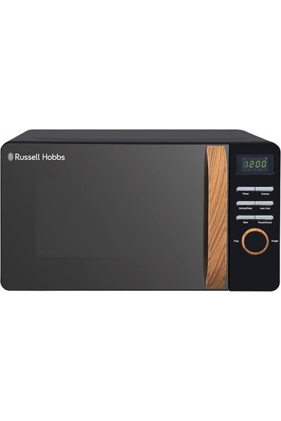 RUSSELL HOBBS RHMD714G، ميكروويف رقمي بسعة 17 لترًا وقوة 700 واط، لون رمادي س...