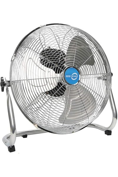 GENERAL Industrial Pedestal Floor Fan, High Velocity Standing Fan with 4 Spee...