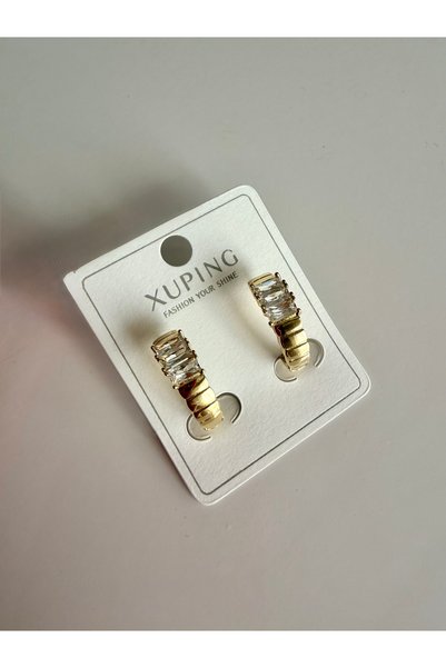 Xuping 14K Kararmaz Kuyum İşçiliği VIP Küpe