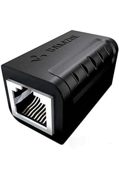 SAMZHE محول تمديد كابل إيثرنت 8P8C موصل RJ45